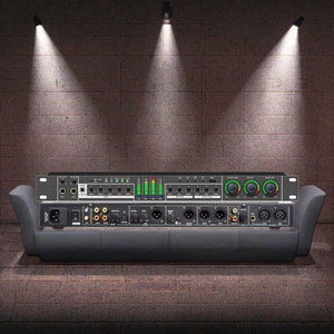 Paulkitson Processeur Audio DSP Professionnel FX12 Effector, Appareil Karaoké Métallique, Appairage Stéréo, Entrée/Sortie XLR, LED Numérique - Product Image 3