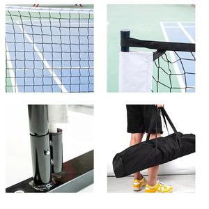 Filets de Pickleball à <span class=keywords><strong>prix</strong></span> d'usine, taille régulée de 22 pieds, système de filet de jeu de Pickleball avec sac de transport marqueur de cour - Product Image 4