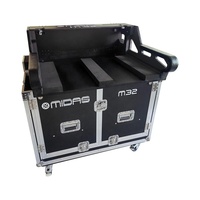 Console de mixage numérique Midas M32 personnalisée, étui de transport hydraulique, système de sonorisation portable pour extérieur, équipement de sonorisation, étui de transport
