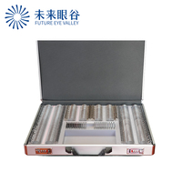 266 Pcs Metal Frame Rim Trial Lens Set JP-266A Aluminum Case Professional Optometry Instrument