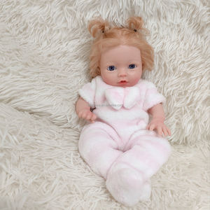 Littleslove <span class=keywords><strong>Bebe</strong></span> Reborn Poupée en silicone solide peinte peut boire du lait et pipi poupée pour cadeau de noël - Product Image 6