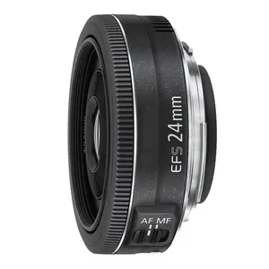 동푸 도매 원래 99% 새로운 와이드 앵글 렌즈 EF-S 24mm f/2.8 STM APS 프레임 렌즈 80d 90d 200d 850d 디지털 카메라 렌즈