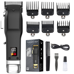 Prix Usine <span class=keywords><strong>Kit</strong></span> de Coupe de Cheveux Professionnel Rechargeable sans Fil Coiffeur à Domicile Batterie Hydrure Métal Nickel 1800mAh Tondeuse Électrique RV - Product Image 5