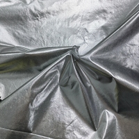 Tissu tissé en nylon 100% imperméable et respirant, avec impression à chaud réfléchissante, Silnylon 20D Ripstop à carreaux, pour utilisation automobile