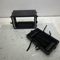 Supports de montage antichoc de stockage détachables en plastique dur HDPE boîte à outils armoire d'amplificateur de puissance 6U 19 "étuis de rack