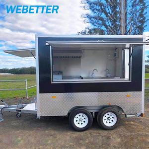 WEBETETR caravane mobile cuisine camion alimentaire remorque chariot alimentaire à vendre - Product Image 4