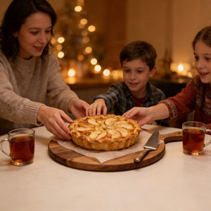 Planche à découper ronde en <span class=keywords><strong>bois</strong></span> d'acacia, planche de service en <span class=keywords><strong>bois</strong></span> écologique pour steak, pizza, fromage, préparation des aliments en cuisine - Product Image 6