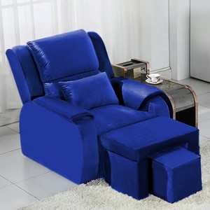 Sillón de Pedicura Eléctrico Reclinable con Masaje, Cama para Pedicura, Silla de Spa para Pies, Uso Comercial, Gris Beige - Product Image 2