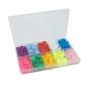 T5 nhựa chì miễn phí hai mặt <span class=keywords><strong>Snap</strong></span> Nút cho quần áo trẻ em - Product Image 1