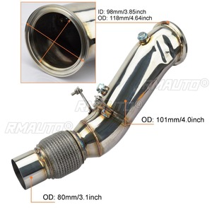 Collecteur d'échappement automobile en acier inoxydable pour BMW B48 F20 F22 F30 F31 F32 120i 230i 330i - Product Image 4