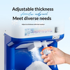 Máquina de Hielo Raspado Comercial de 11L/24H, Trituradora de Hielo en Forma de Bala para Bares, Cafeterías, Restaurantes, Hoteles y Comedores - Product Image 3