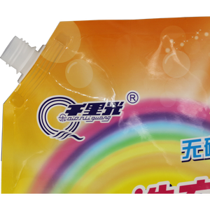 Custom Printed Stand-up Spout Bag Pouch for Laundry <strong>Detergent</strong> Packaging (Non-Toxic,Gravure Printing) - Product Image 3