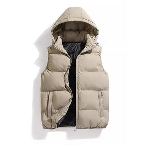 <span class=keywords><strong>Gilet</strong></span> Senza Maniche con Cappuccio Autunno Inverno Taglie Forti Personalizzato per <span class=keywords><strong>Uomo</strong></span> <span class=keywords><strong>Gilet</strong></span> Outdoor da Produttore - Product Image 2