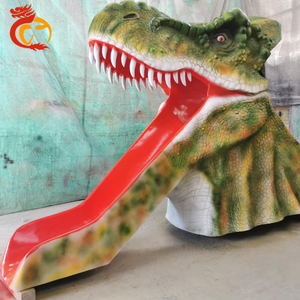 De parque temático de fibra de vidrio dinosaurio niños de diapositivas para la venta - Product Image 1