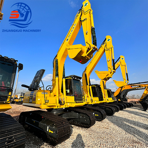 Excavatrice hydraulique moyenne Komatsu PC200 sur chenilles de 20 tonnes avec godet de terrassement pour la construction agricole - Product Image 2