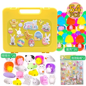 Kit creativo de decoración de huevos de Pascua: <span class=keywords><strong>pinta</strong></span> y personaliza huevos de cerámica, incluye todos los suministros, ideal para regalos y actividades en el aula - Product Image 1