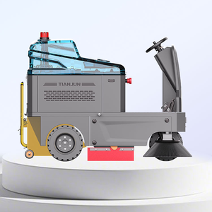 เครื่องทำความสะอาดพื้นอุตสาหกรรมและพาณิชย์ CleanHorse M3 แบบขับเคลื่อนด้วยแบตเตอรี่ 48V80Ah ความกว้างการทำความสะอาด 1400 มม. พร้อมถังเก็บฝุ่นขนาด 180 ลิตร - Product Image 5