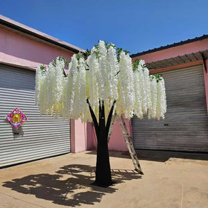 <span class=keywords><strong>Arbre</strong></span> artificiel <span class=keywords><strong>en</strong></span> fleurs de cerisier, grand et volumineux, avec éclairage LED imperméable, 100% fait main, personnalisé, pour la décoration intérieure et extérieure du jardin - Product Image 3