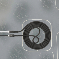 Câble USB Type-C tressé en PVC de haute qualité, 13 couleurs, prix d'usine, 1m, certification CE RoHS, charge rapide 3A