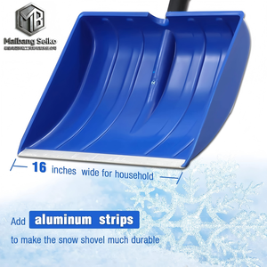 <span class=keywords><strong>Pelle</strong></span> à neige en plastique robuste avec poignée et poignée en D, idéale pour le déneigement des allées ou des trottoirs, 21 pouces - Product Image 6