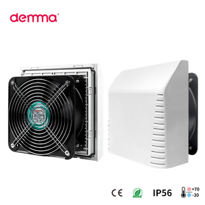 Filtro de Ventilador para Gabinete Exterior IP56, Cubierta de Ventilación Resistente a la Lluvia para Sistema de Refrigeración de Gabinetes Eléctricos - Product Image 1