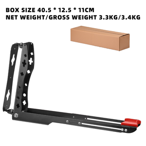 Portabicicletas Garaje Montaje en pared Bicicleta Giratorio Estante de estacionamiento Swing -60 ° ~ + 30 ° Gancho vertical para colgar bicicletas - Product Image 2