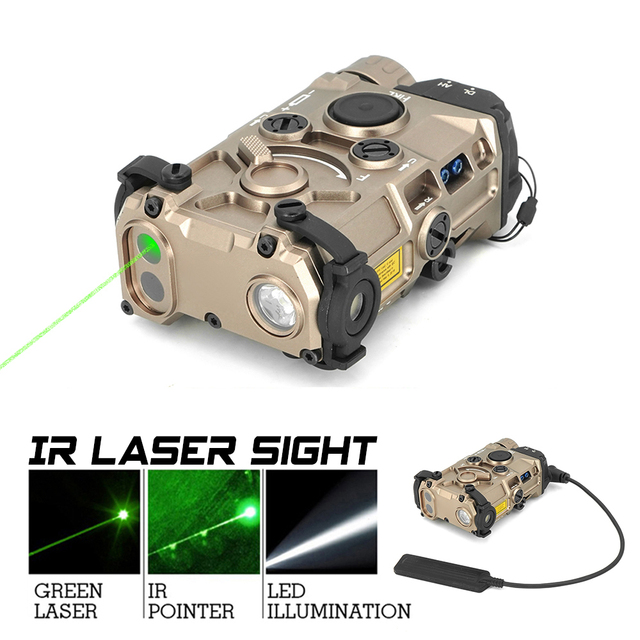 Tactical IR Laser Sight with Green Dot FDE Color Scopes & Accessories Product