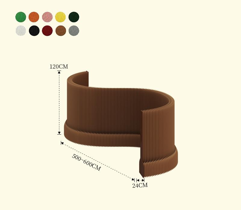 Marron-hauteur 120 largeur 24 longueur 500-600
