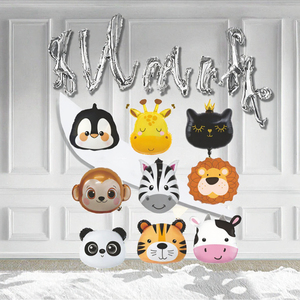 Palloncini a Forma di Testa di Animale in PET con Lamina, Personalizzati e all'Ingrosso, per Regali, Pubblicità, Matrimoni e Feste - Product Image 3