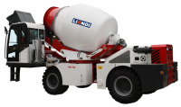 Petit camion malaxeur à béton autochargeur, mini camion malaxeur à béton, prix bas, à vendre