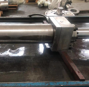 V-förmiger kombinierter Puffer-Hydraulikzylinder mit metallurgischer Plattenflanschzylinderboden-Ohrring-Kupferhülsenführung - Product Image 5