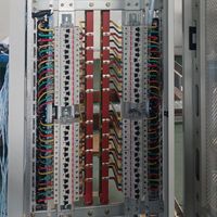 Armoire de distribution UPS industrielle intelligente de précision 380V/160A, indice IP30, en acier, avec système de surveillance