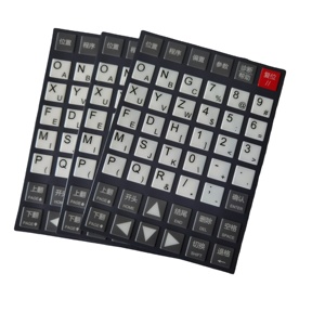 Tùy chỉnh bảng điều khiển phía trước màng hiển thị cảm ứng Polycarbonate PC lớp phủ đồ họa - Product Image 5