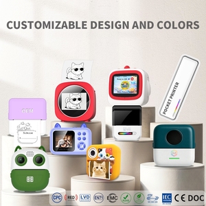 Imprimante portable AI, mini-imprimante AI <span class=keywords><strong>sans</strong></span> encre, thermique <span class=keywords><strong>sans</strong></span> fil, pour étiquettes d'expédition, photos et autocollants, pour l'<span class=keywords><strong>impression</strong></span> professionnelle - Product Image 4