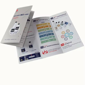 Impression personnalisée de brochures, catalogues et flyers créatifs en trois volets sur carton avec papier offset - Product Image 6