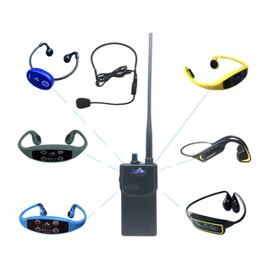 Comunicatore <span class=keywords><strong>Radio</strong></span> FM a 12 Canali per Allenamento di Nuoto, Walkie Talkie H900 Swimtalk Aqutalk - Product Image 3