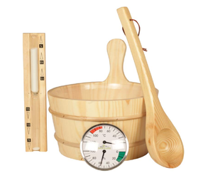 סאונה אביזרי דלי עם כפית - Product Image 1