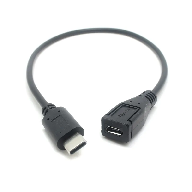 high quality Micro USB 2.0 5Pin Male to Female M to F Extension connector Adapter Long plug Connector