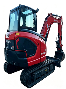 Mini-excavatrice d'occasion KUBOTA KX040 de 4 tonnes, de bonne qualité, pour travaux de terrassement, occasion, au meilleur prix, en promotion, conformité EPA. - Product Image 4