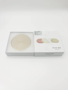 Color PEEK Disc Ental Lab Materialuse Dental CAD Cam bianco naturale giallastro Gingiva PEEK HPP Block 98mm Open AG System - Product Image 5