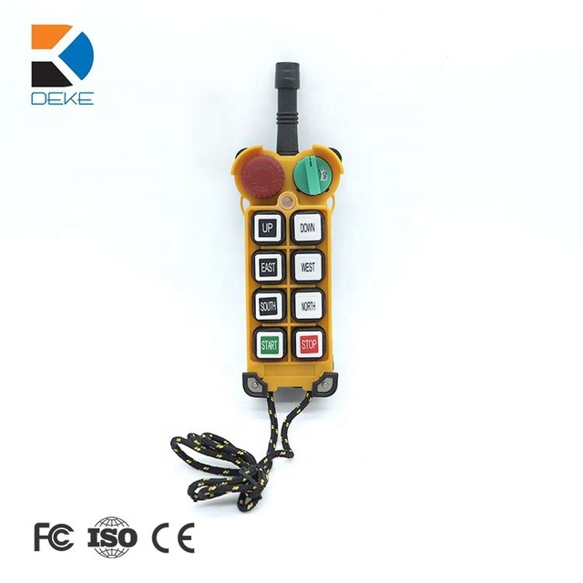 F21-6D 6 Buttons Double Speed Telecrane Wireless Industrial Remote Control