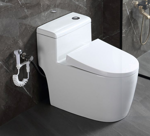 โถสุขภัณฑ์เซรามิคหรูหราแบบชิ้นเดียวสำหรับโรงแรม - Product Image 1