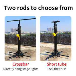 SHTX tragend 250-300KG Hoch leistungs 4,5/6M/7M Handkurbel Winden lampen ständer Line Array Audio Truss Lift Tower Bühnen lichtst änder - Product Image 2
