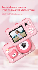Appareil <span class=keywords><strong>photo</strong></span> numérique pour enfants <span class=keywords><strong>avec</strong></span> logo personnalisé, pas cher, en gros, <span class=keywords><strong>avec</strong></span> trépied, portable, pour selfie, cadeau d'anniversaire pour enfants, vente en gros - Product Image 2