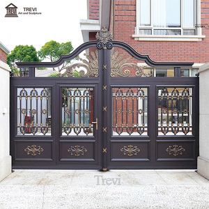 Porte de <span class=keywords><strong>garage</strong></span> en aluminium de conception personnalisée de haute qualité - Product Image 3