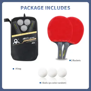 Boli Custom Tafeltennis Racket Voor Koop Ping Pong Racket Set Voor Training
