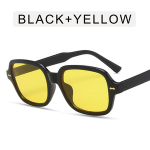 5033 Luxury Brand Custom Logo <b>Sunglasses</b> UV400 Protection Trendy Street Shoot Small <b>Square</b> Frame Women Retro - Product Image 5