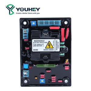Module régulateur de tension de plaque d'excitation SX460 pour générateur diesel monophasé et triphasé, type de courant alternatif, en matériau PC - Product Image 1