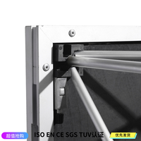 Petite scène portable, scène pliable de 48 pouces, plateforme de scène, capacité de charge de 750 kg/1653 lb, SQM pour mariages, lieux de spectacle, écoles, concerts