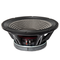 Subwoofer professionnel d'usine 18 pouces 2000-4000W haute puissance avec cône en carbone, impédance 8 ohms pour des performances de basses supérieures